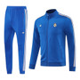 Real Madrid 25/26 Men's Blue Long Zip Jacket