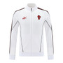 AC Milan 25/26 Men's White Long Zip Jacket