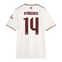 GYÖKERES #14 Arsenal 25/26 Authentic Men's Third Shirt - Arsenal Font