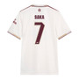 SAKA #7 Arsenal 25/26 Authentic Men's Third Shirt - Arsenal Font