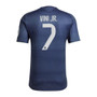 VINI JR #7 Real Madrid 25/26 Authentic Men's Away Shirt
