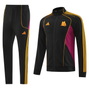 AS Roma 25/26 Men's Black Long Zip Jacket