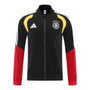 Germany 2026 Men's Black Long Zip Jacket