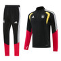 Germany 2026 Men's Black Short Zip Tracksuit
