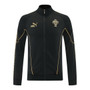 Portugal 2026 Men's Black Long Zip Jacket