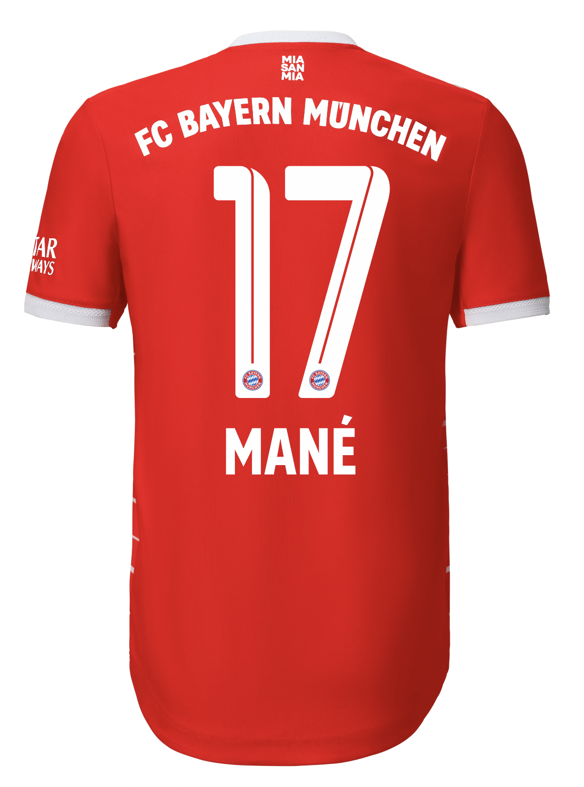 MANÉ #17 Bayern Munich 22/23 Authentic Men's Home Shirt