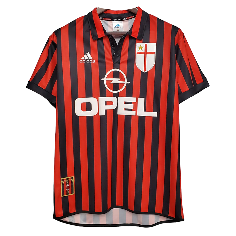 AC Milan 99/00 Men's Home Retro Shirt