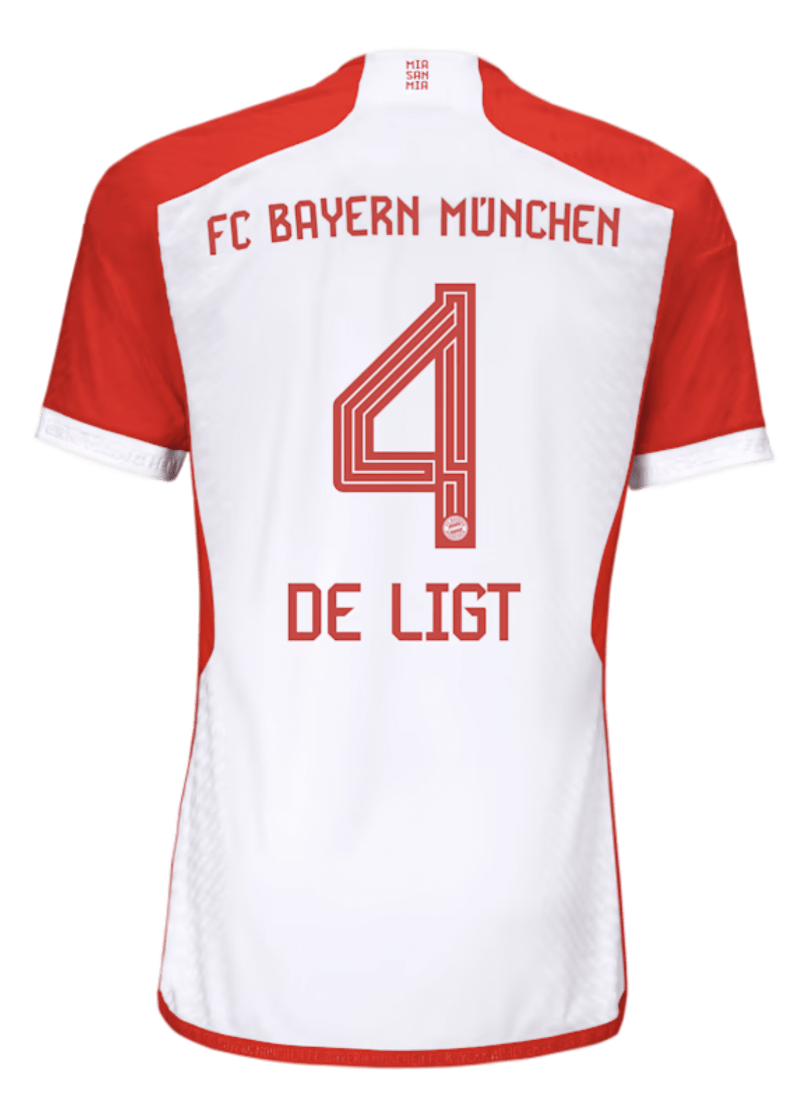 DE LIGT #4 Bayern Munich 23/24 Authentic Men's Home Shirt