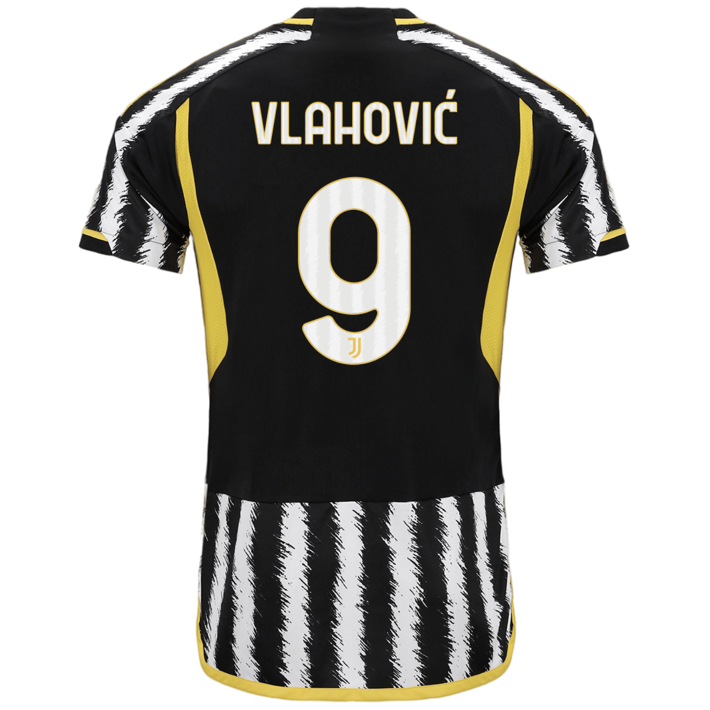 VLAHOVIĆ #9 Juventus 23/24 Stadium Men's Home Shirt