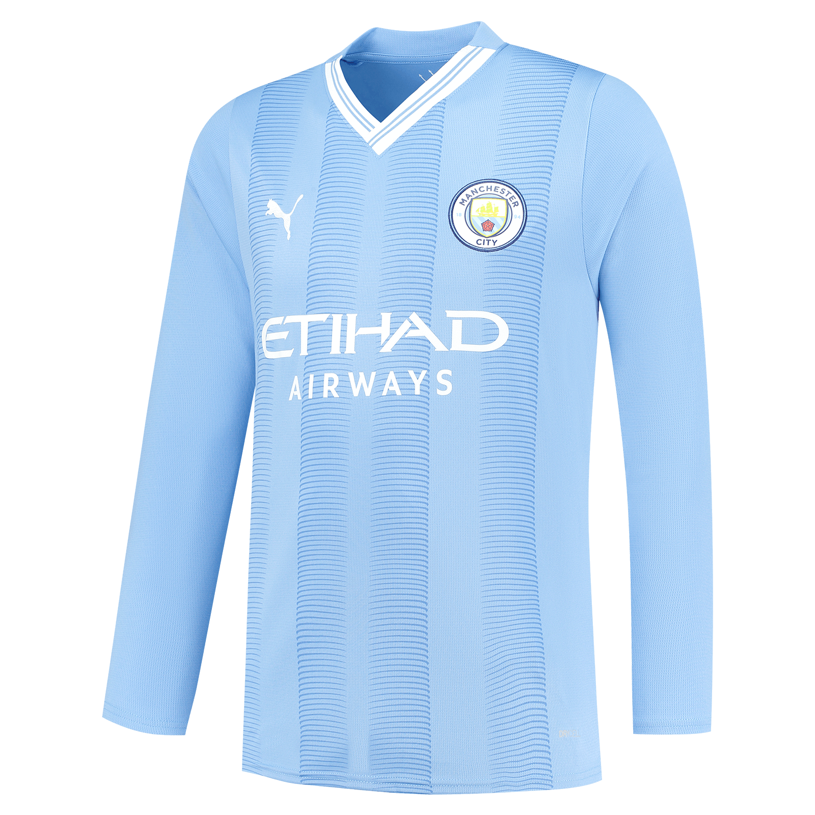Manchester City 23/24 Men's Home Long Sleeve Shirt