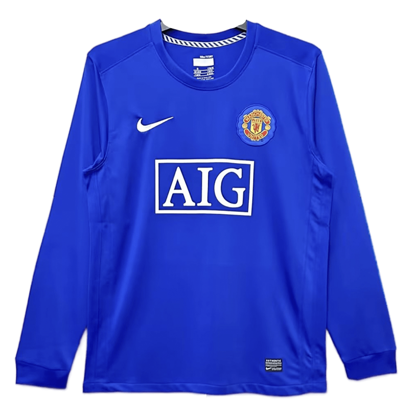 Manchester United 08/09 Men's Third Retro Long Sleeve Shirt