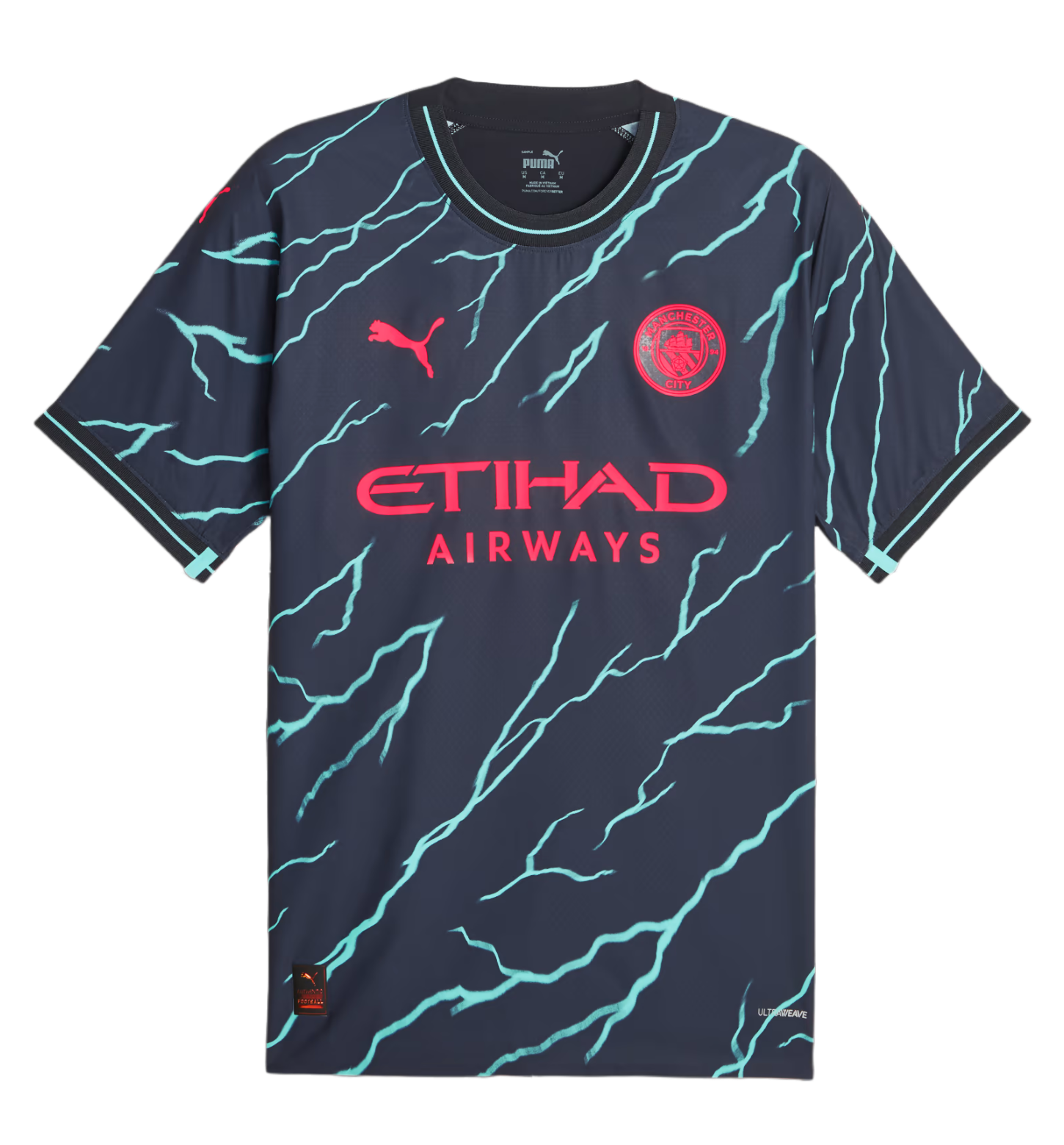 Manchester City 23/24 Authentic Men's Third Shirt