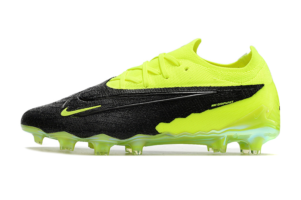 Nike Phantom GX Elite FG Football Boots - Neon Yellow/Black