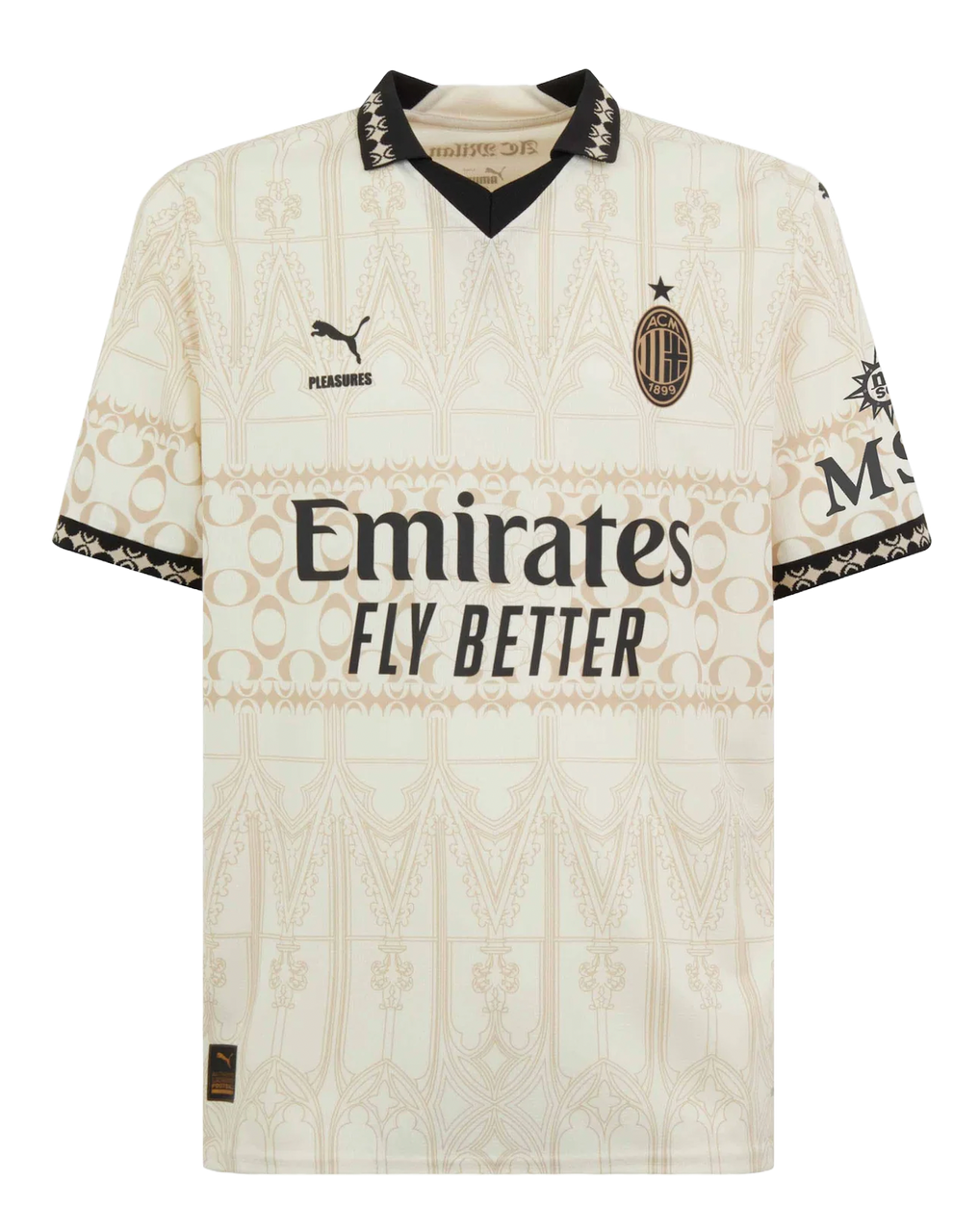 AC Milan X Pleasures 23/24 Women's Light Shirt