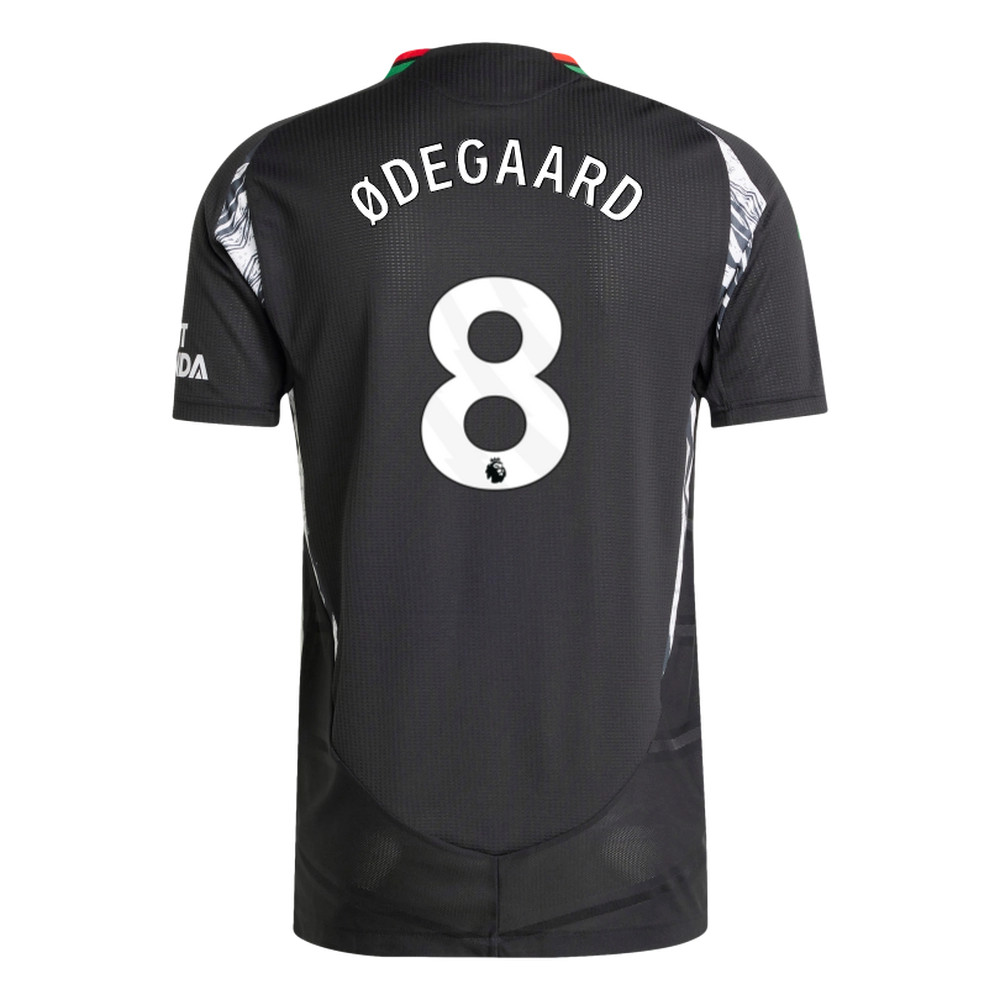 ØDEGAARD #8 Arsenal 24/25 Authentic Men's Away Shirt - PL Font