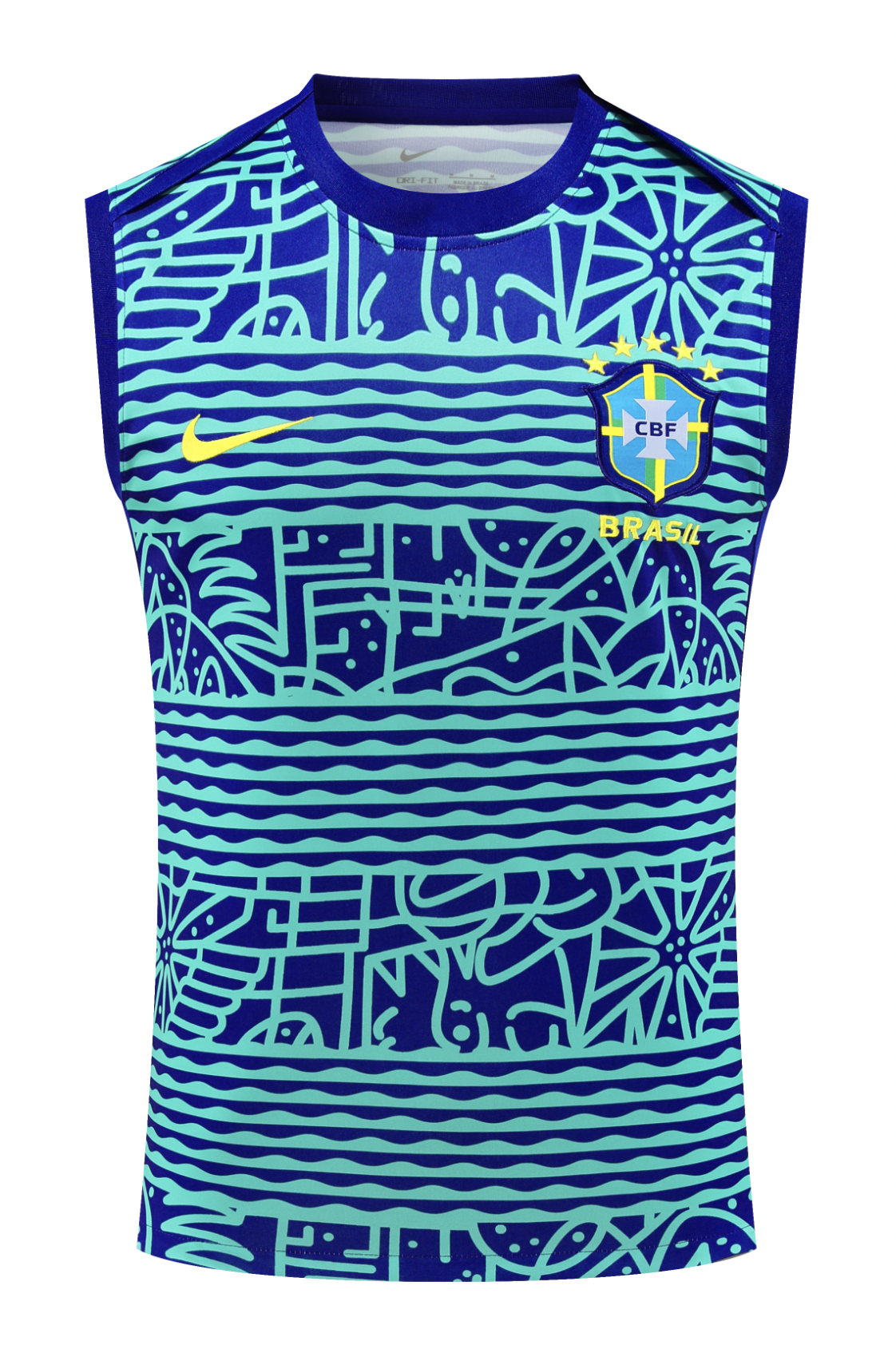 Brazil 2024 Men's Pre-Match Tank Top
