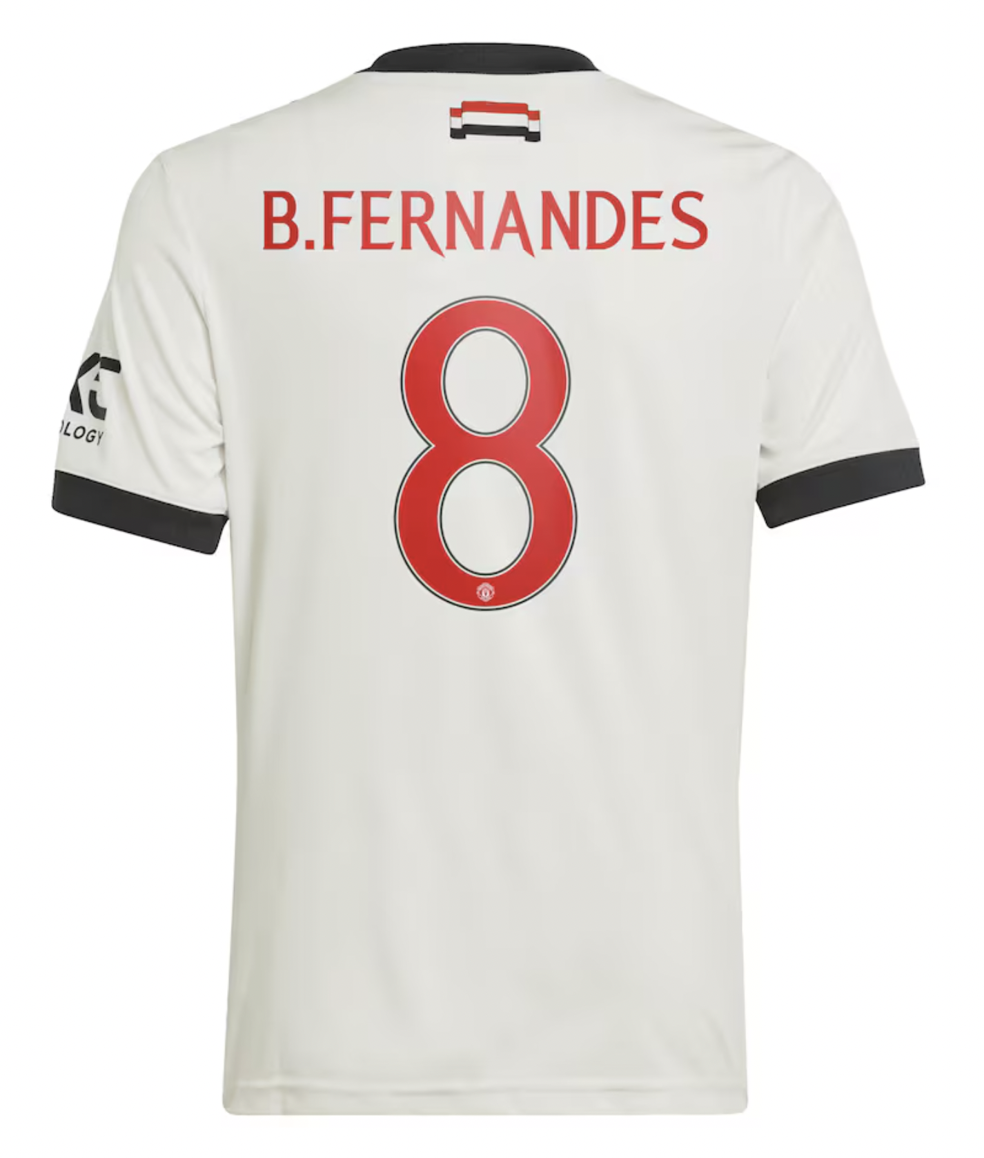 B.FERNANDES #8 Manchester United 24/25 Kid's Third Shirt and Shorts - Man United Font