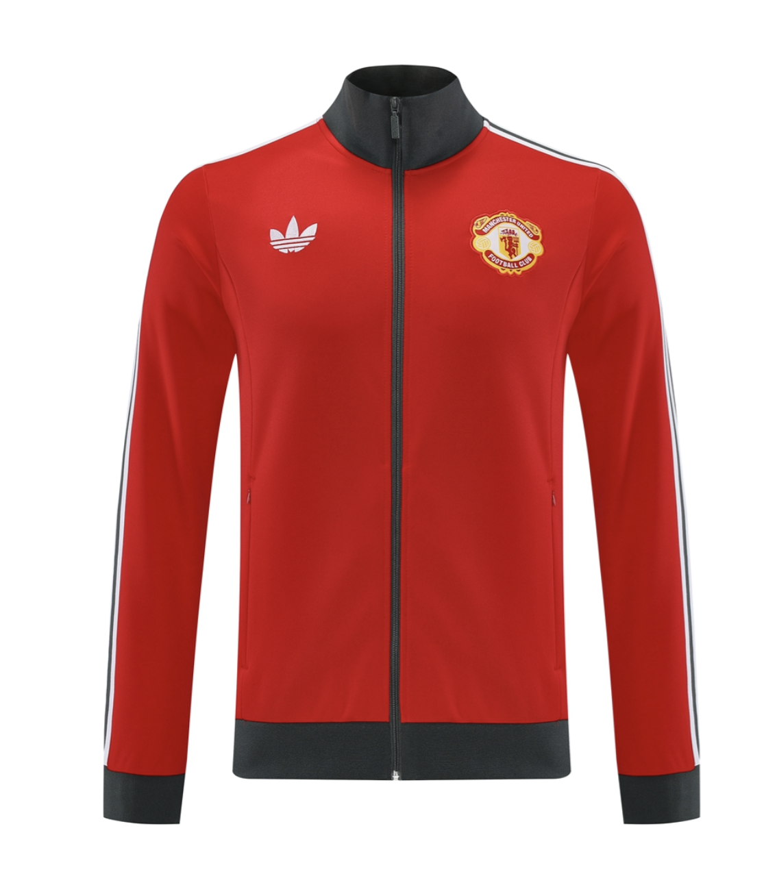 Manchester United 24/25 Men's Originals Red Long Zip Jacket