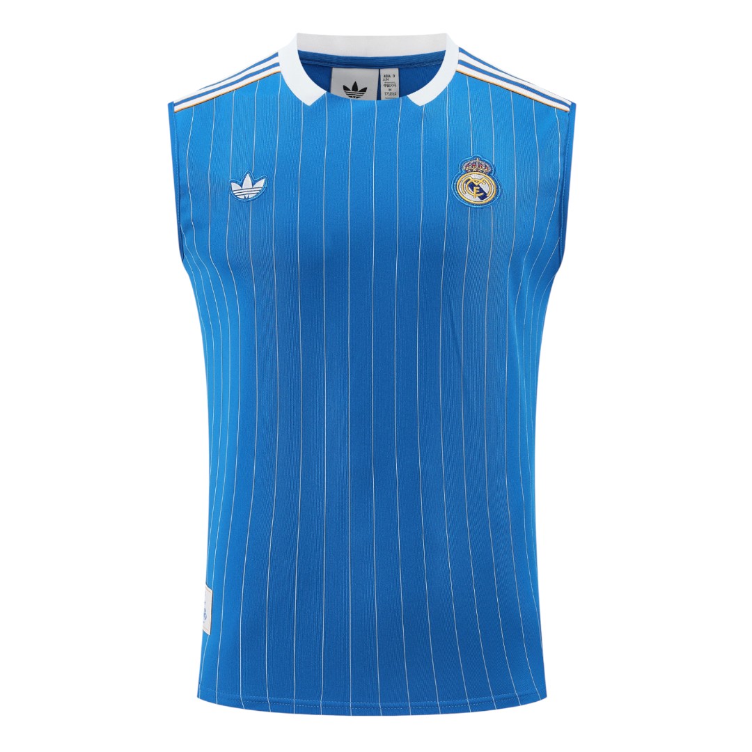 Real Madrid 25/26 Men's Blue Terrace Icon Tank Top