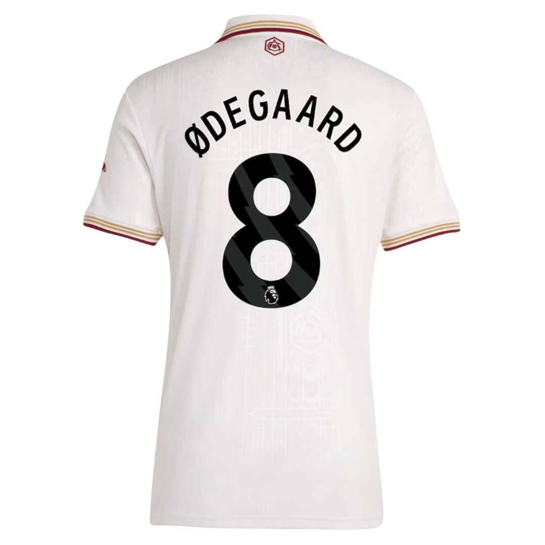 ØDEGAARD #8 Arsenal 25/26 Women's Third Shirt - PL Font