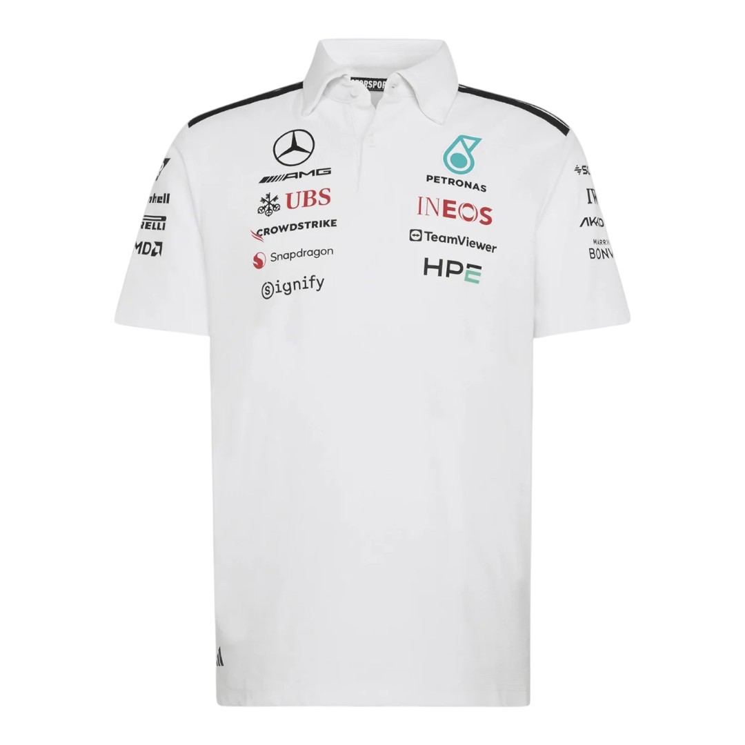 Mercedes-AMG 2026 White Team Polo