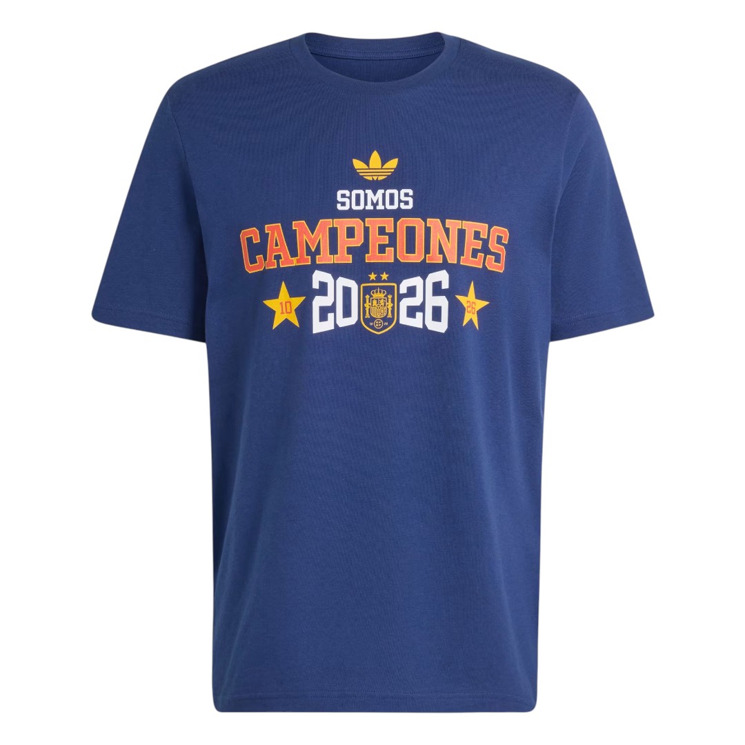 Spain 2026 Men's World Champions Blue T-Shirt