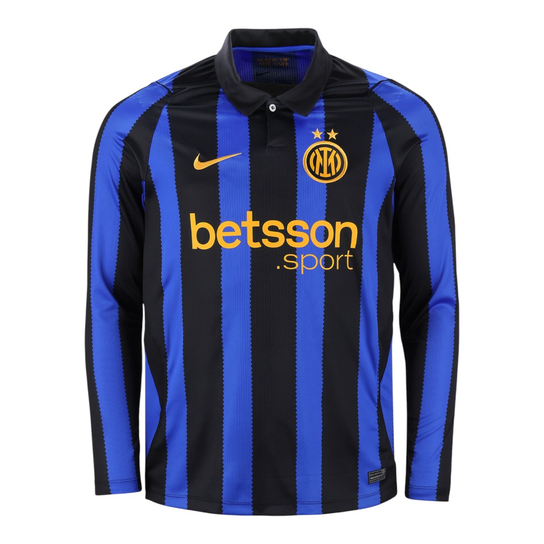 Inter Milan 26/27 Men's Home Long Sleeve Shirt