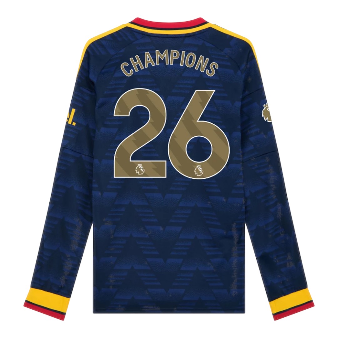 #26 CHAMPIONS Arsenal 26/27 Men's Away Long Sleeve Shirt