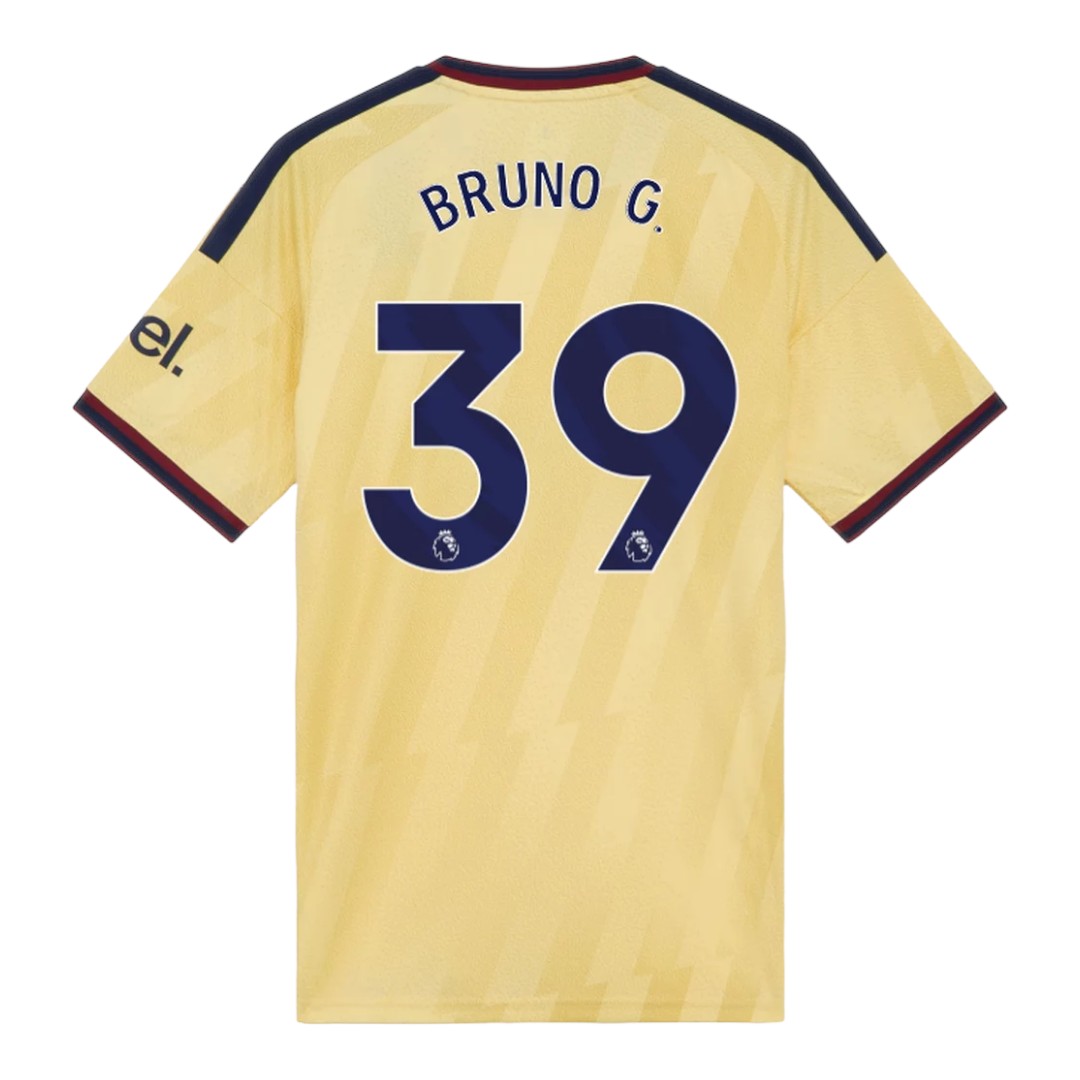 BRUNO G. #39 Arsenal 26/27 Stadium Men's Third Shirt - PL Font