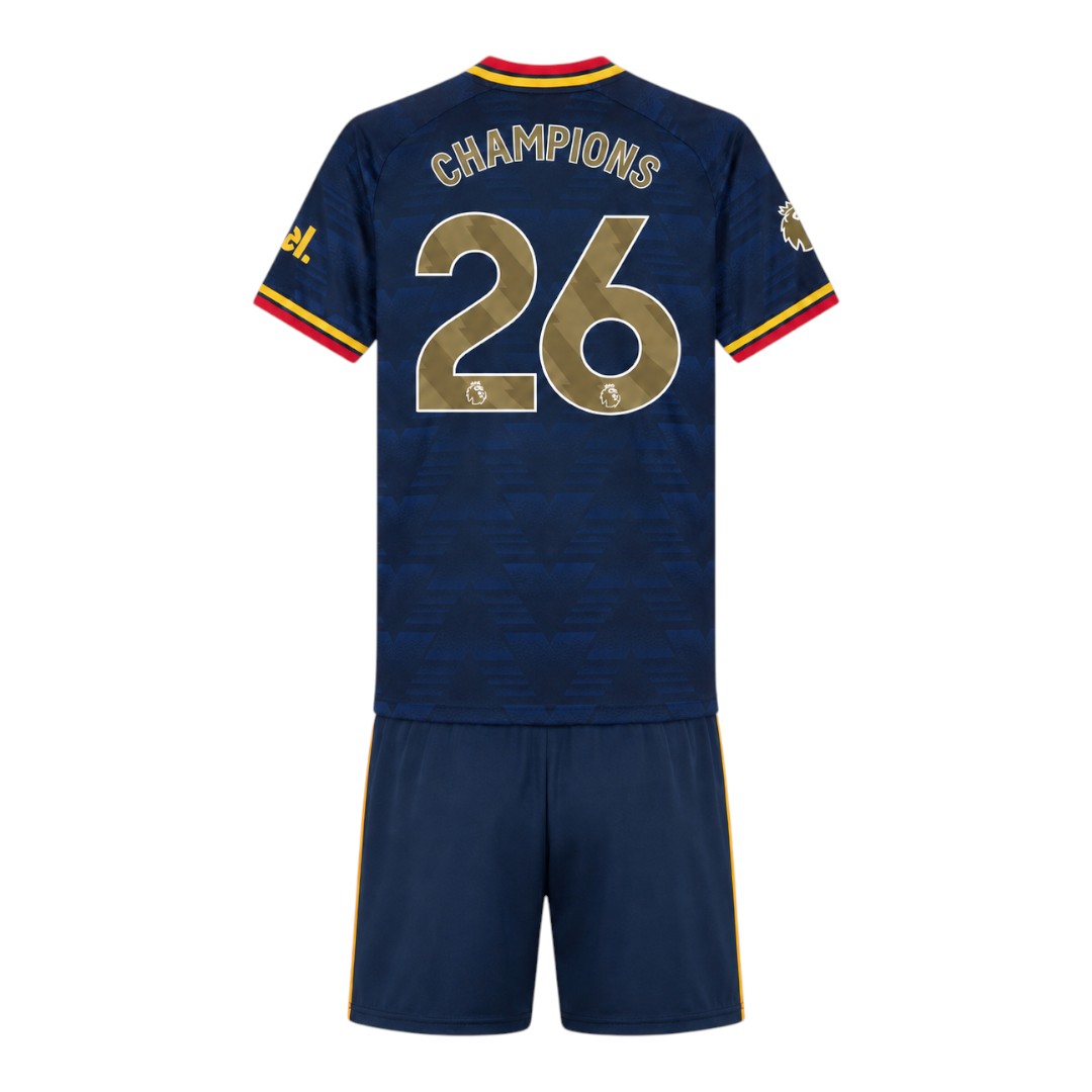 #26 CHAMPIONS Arsenal 26/27 Kid's Away Set