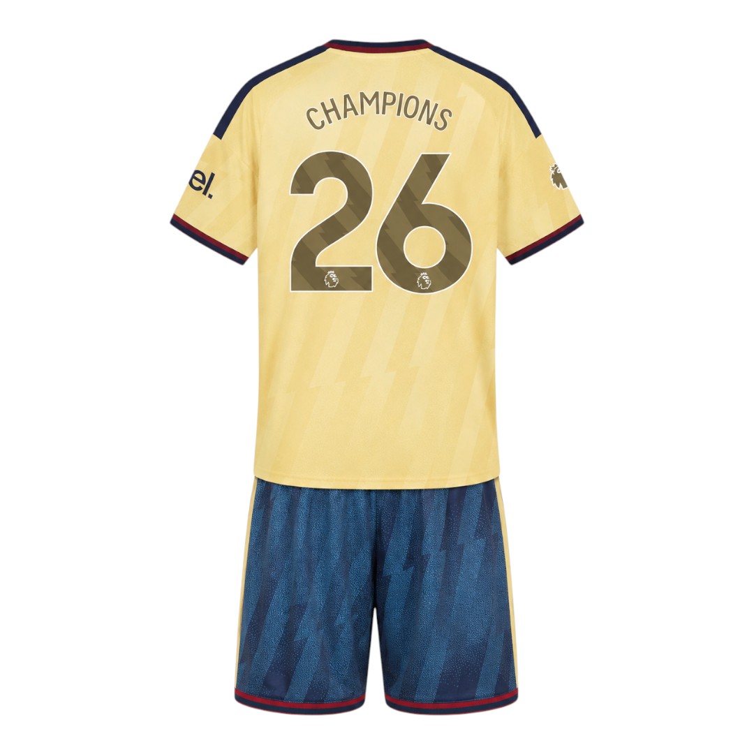 #26 CHAMPIONS Arsenal 26/27 Kid's Third Set
