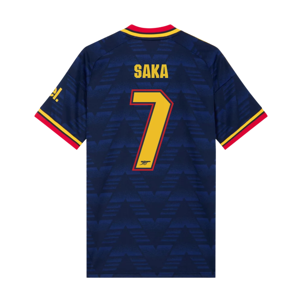 SAKA #7 Arsenal 26/27 Stadium Men's Away Shirt - Club Font