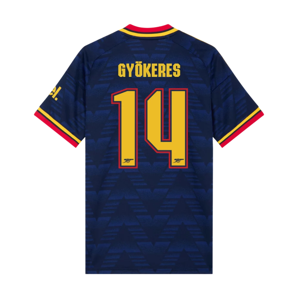 GYÖKERES #14 Arsenal 26/27 Stadium Men's Away Shirt - Club Font
