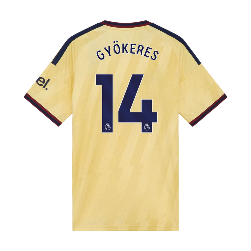 GYÖKERES #14 Arsenal 26/27 Stadium Men's Third Shirt - PL Font