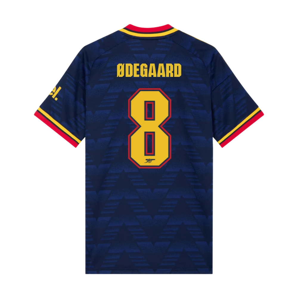 ØDEGAARD #8 Arsenal 26/27 Stadium Men's Away Shirt - Club Font