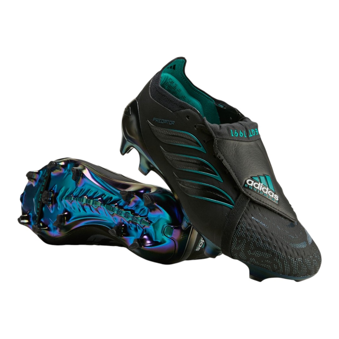 Predator Elite EQT FG Fold-Over Tongue - Black/Green
