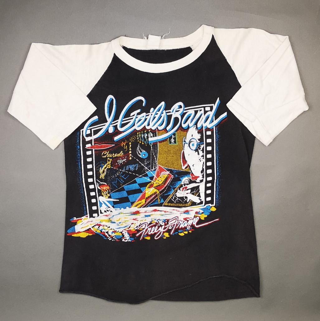 J. Geils Band 1970's Concert Baseball-Tee
