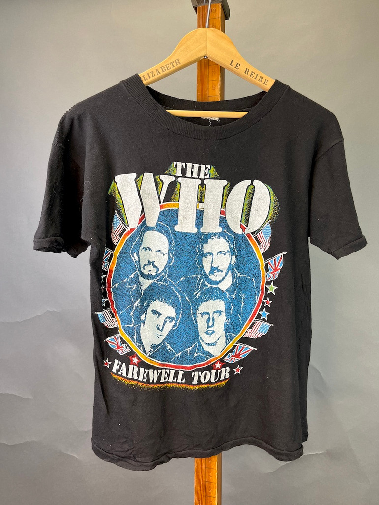 【vintageバンドT】THE WHO FAREWELL TOUR '82 Vintage The Who Concert T Shirt 1982 The First Farewell Tour
