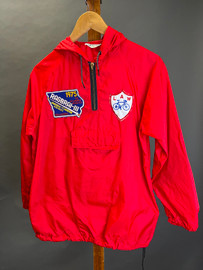 1960's-'70's "DeLong" Nylon LAW Cycling Hooded Anorak 1960's-'70's "DeLong" Nylon LAW Cycling Hooded Anorak