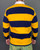 "Warwick" Gold and Navy Classic Rugby Shirt