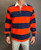 "Warwick" Orange and Navy Classic Rugby Shirt