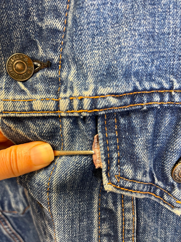 Vintage Levis Big E 70505 Type 3