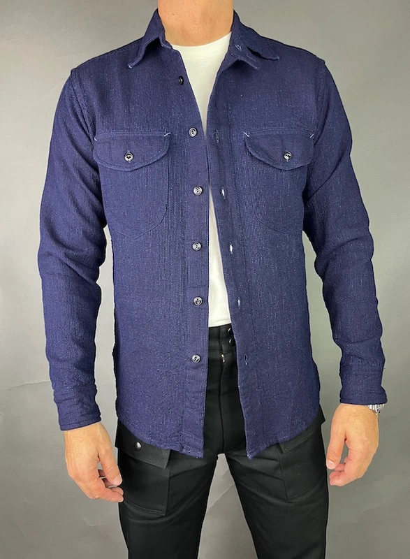 KH "Rheem"  Indigo Piqué shirt