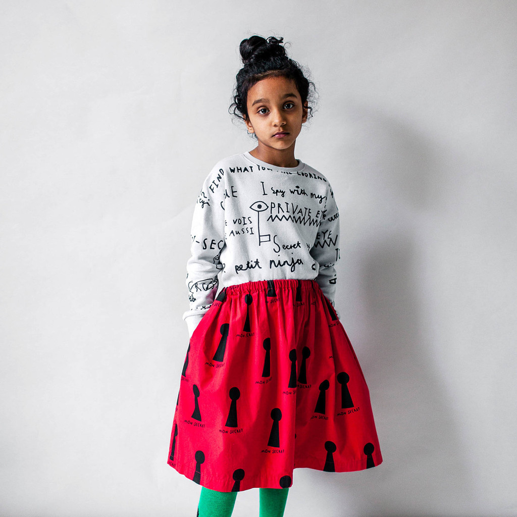 BEAU LOVES | RELAXED FIT SWEATER | NOTEBOOK AOP