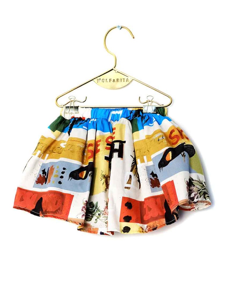 WOLF & RITA | SKORT LEONOR | ED RUSCHA