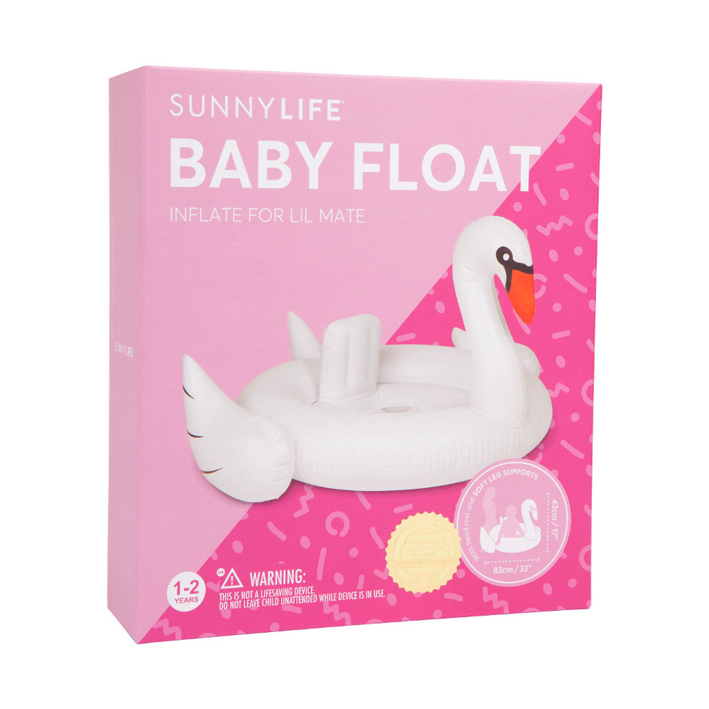 swan baby float