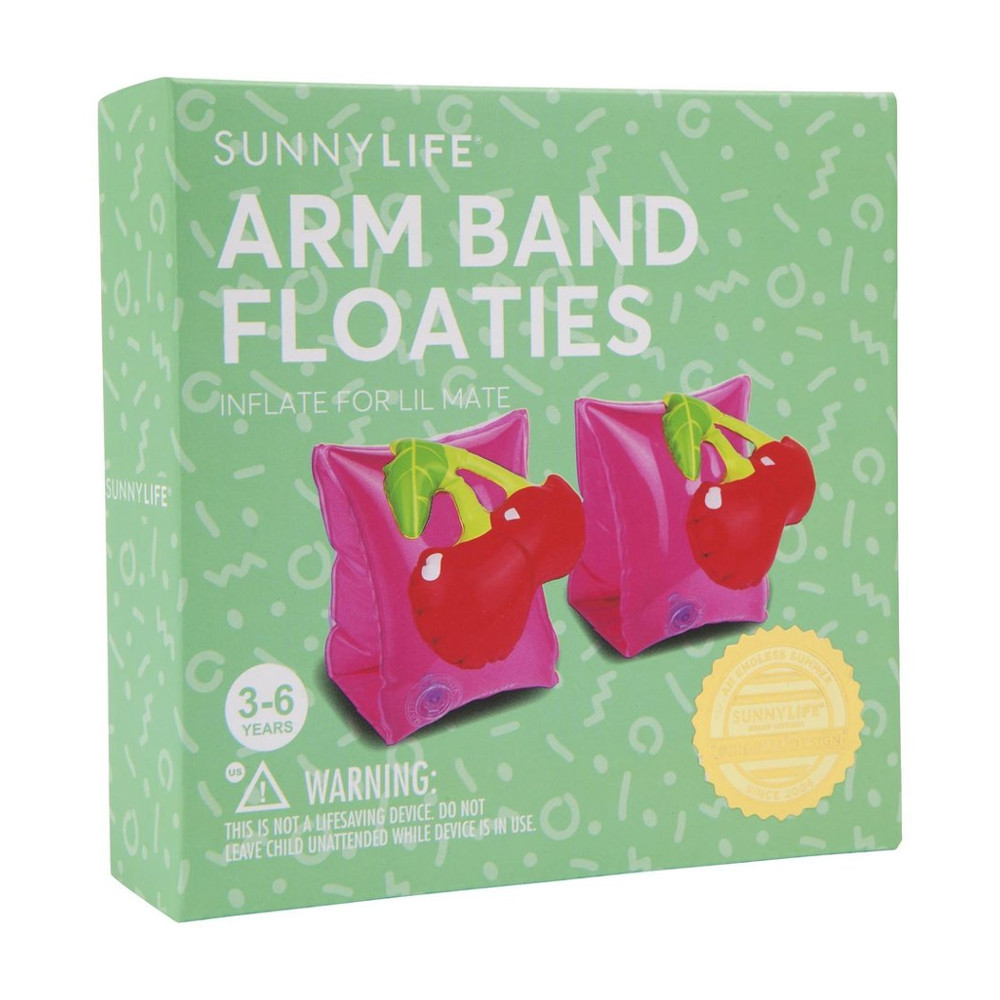 SUNNYLIFE | ARM BAND FLOATIES | CHERRY