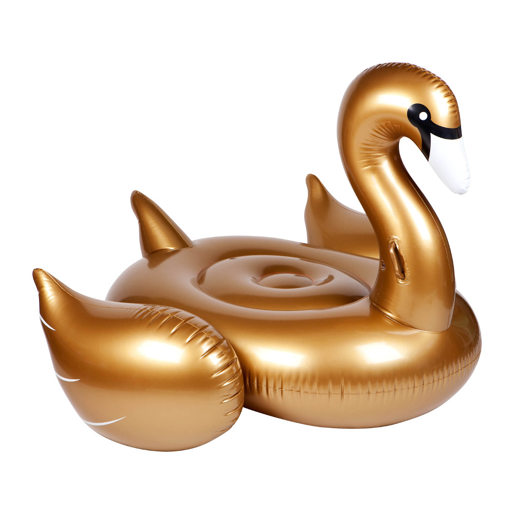 SUNNYLIFE | RIDE-ON FLOAT | GOLD SWAN