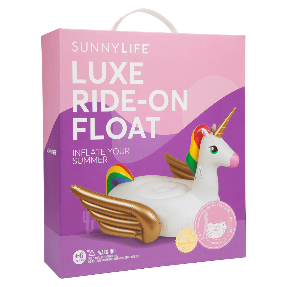 SUNNYLIFE | RIDE-ON FLOAT | UNICORN