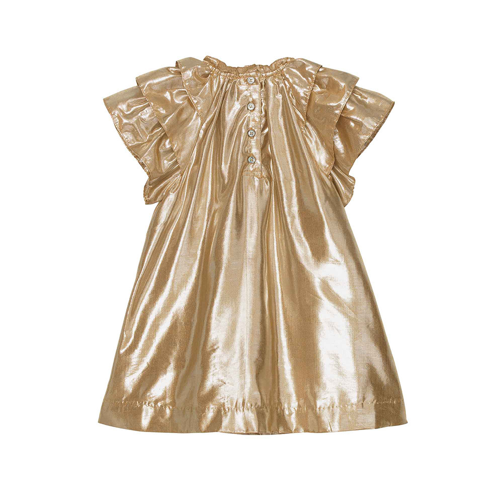 VELVETEEN | Ruby Party Dress | Honey Lame